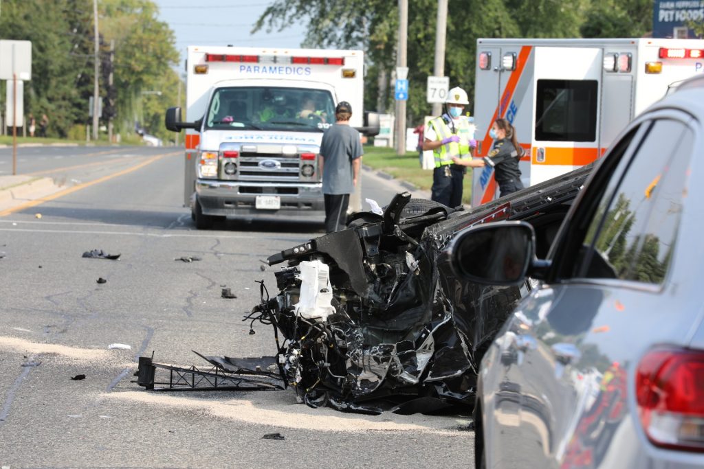 Horrific Crash Near Bowmanville Sends Two People To Hospital | INdurham