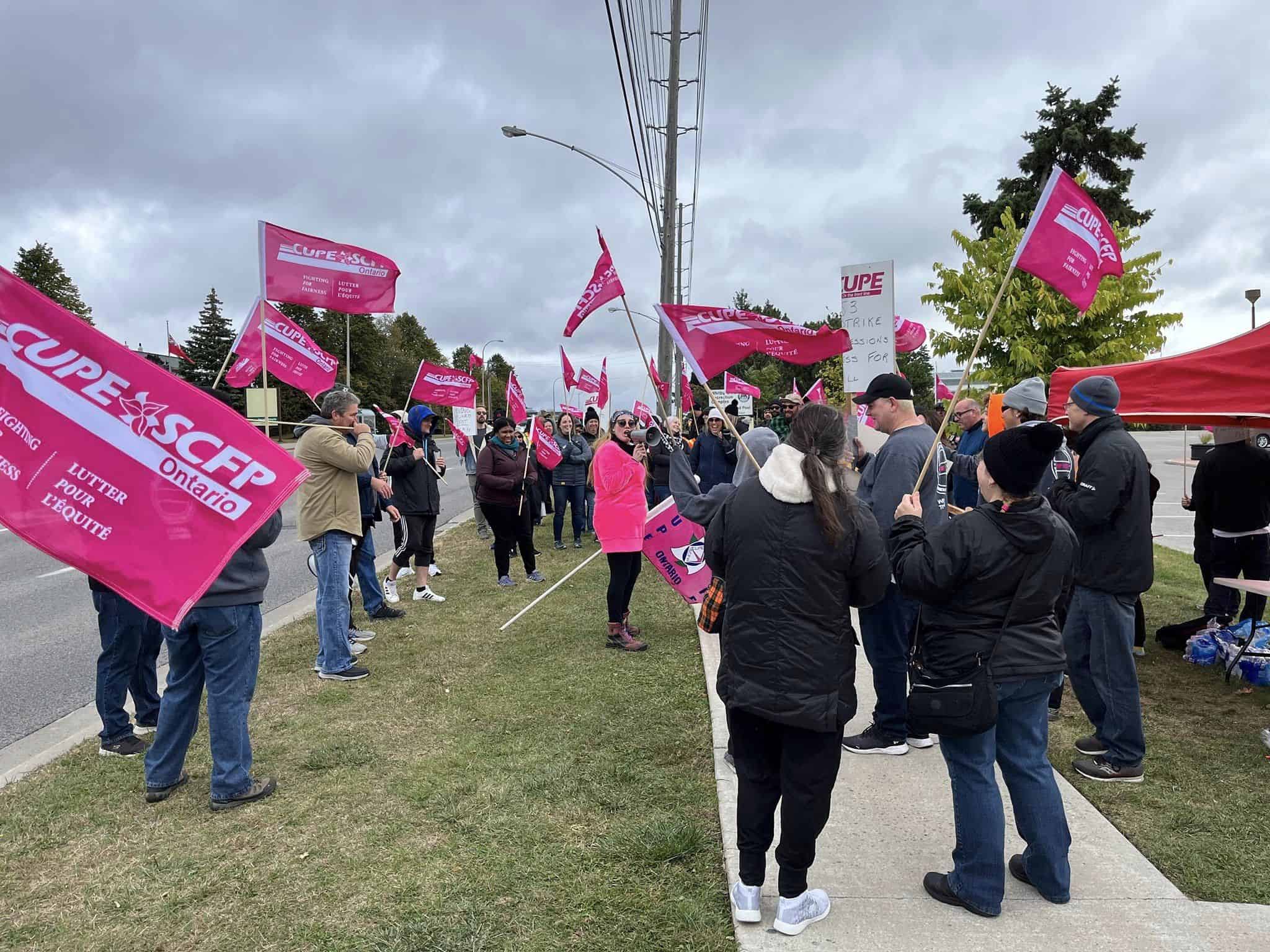 Whitby CUPE strike