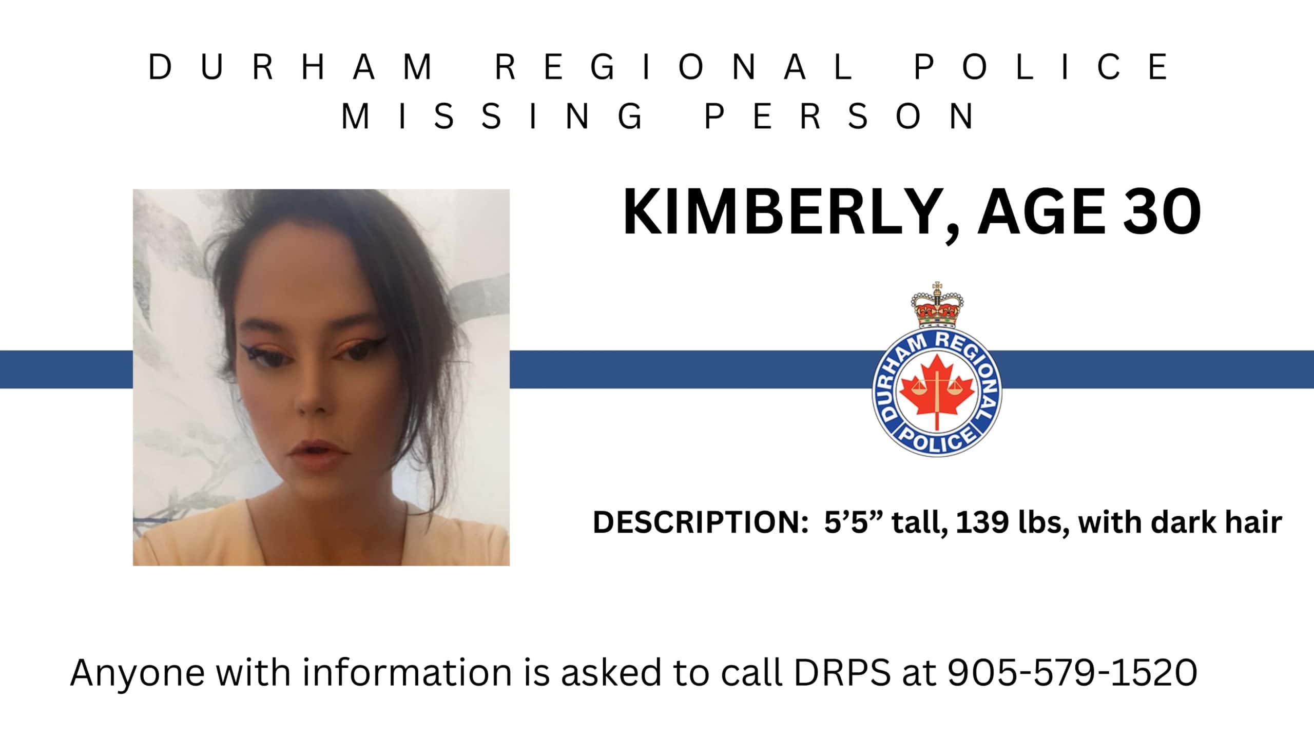 Missing woman last seen Courtice