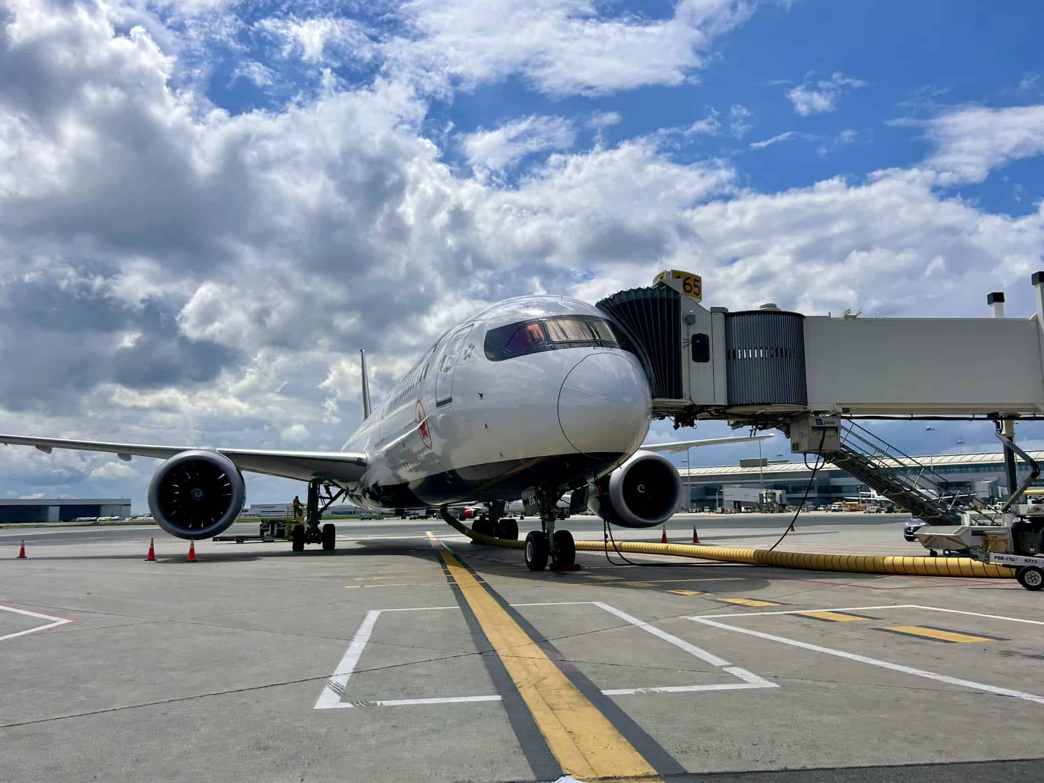 Summer travel season at Pearson in Mississauga.