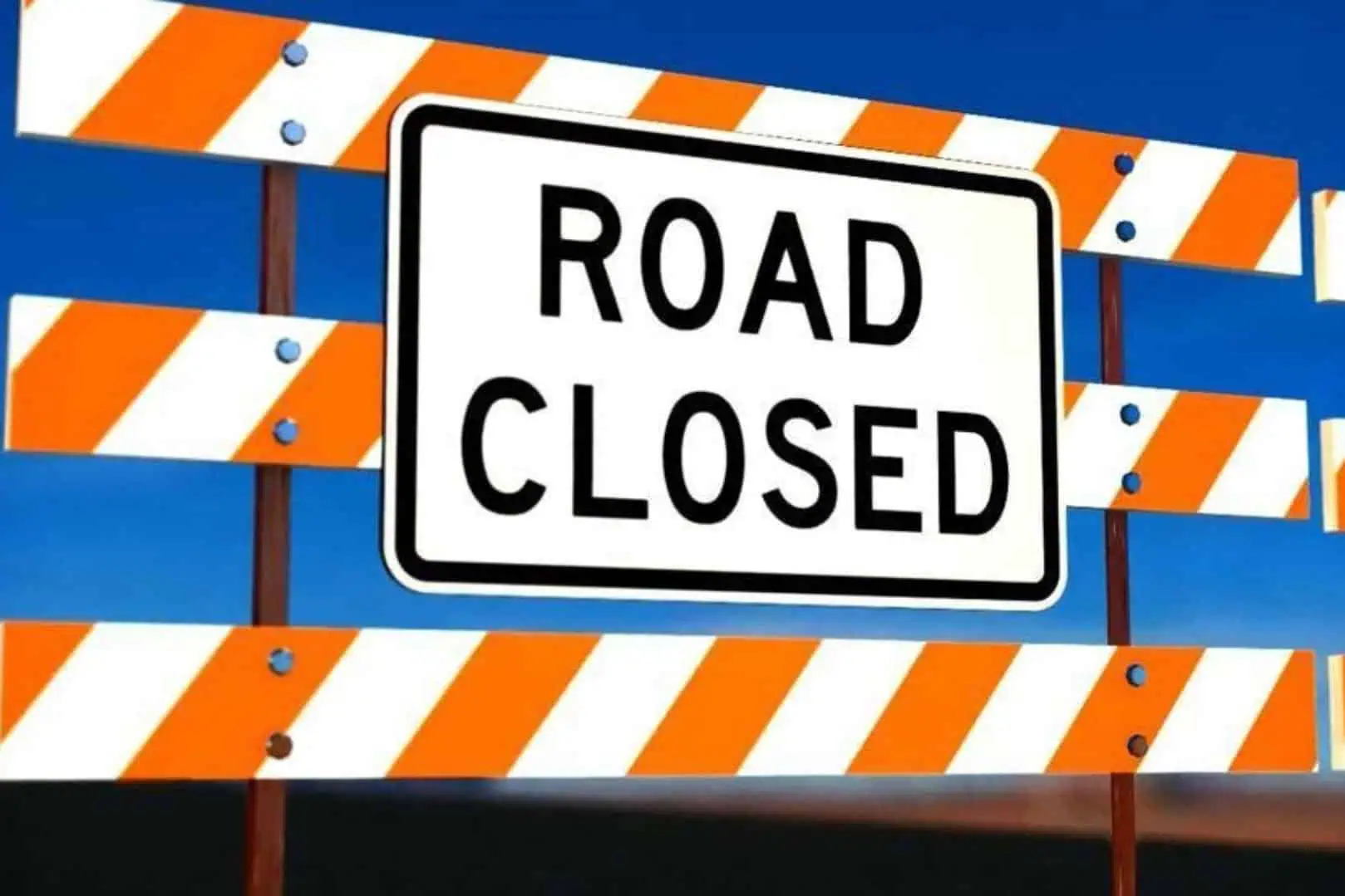 road closed in clarington