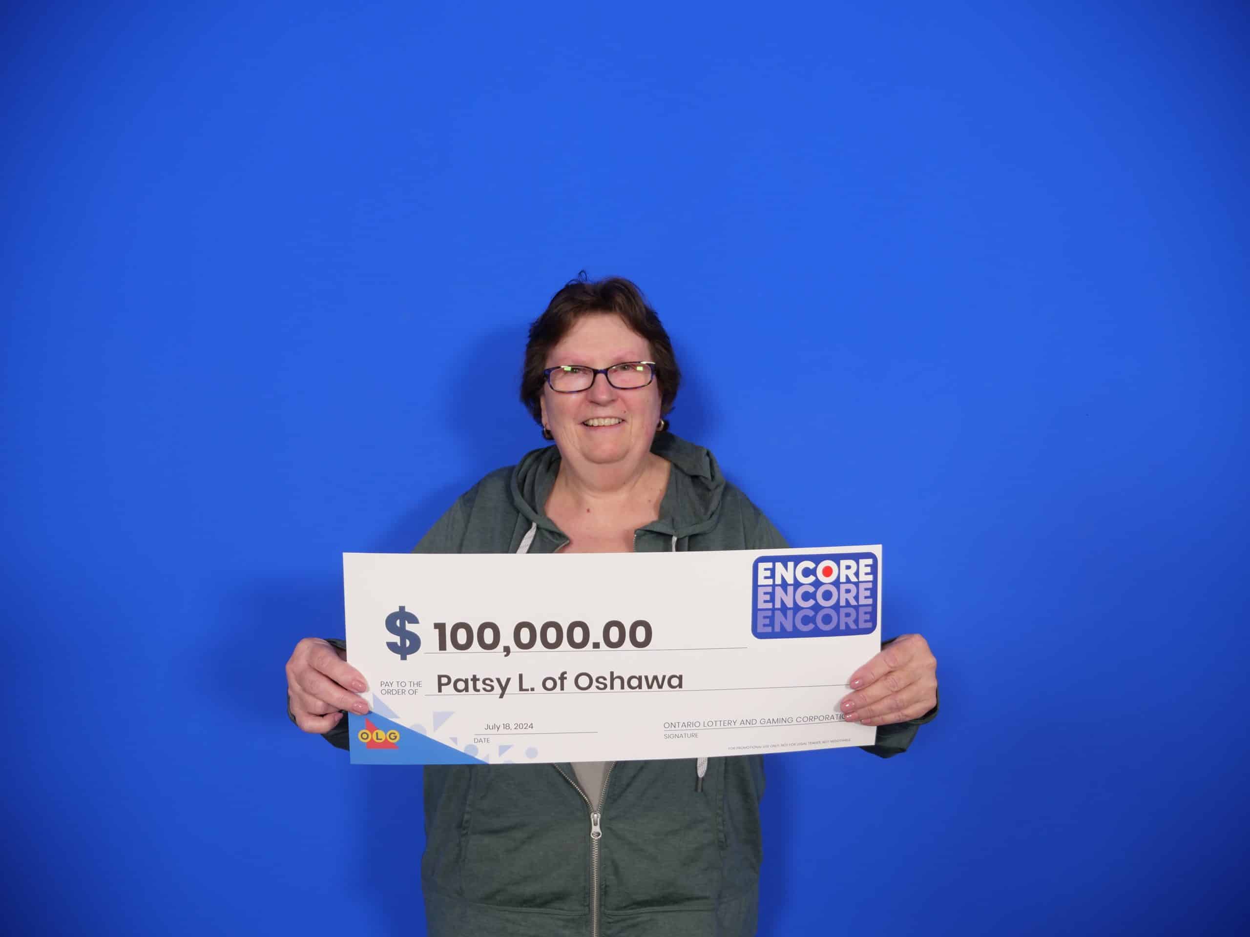 Lotto winner $100,000