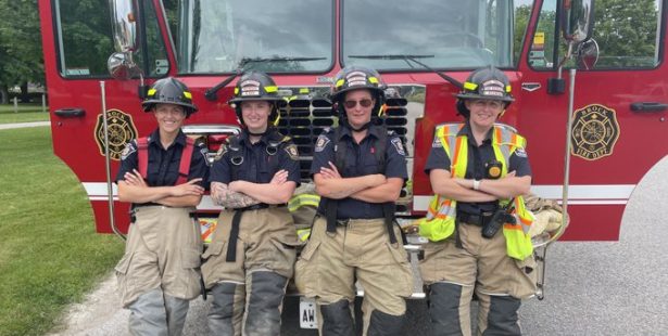All women fire crew in Brock Township