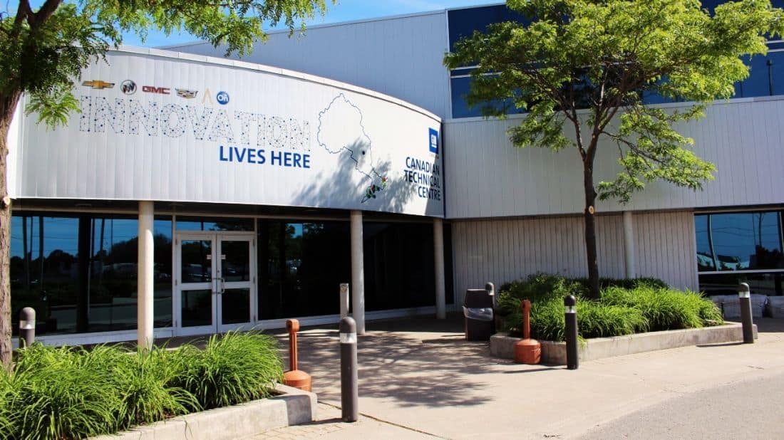 GM's Technical Centre in Oshawa