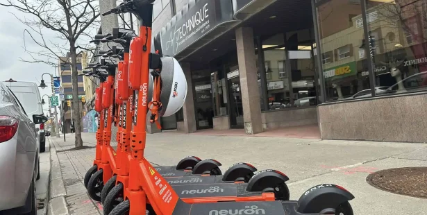 Neuron mobility scooter pilot program, Oshawa