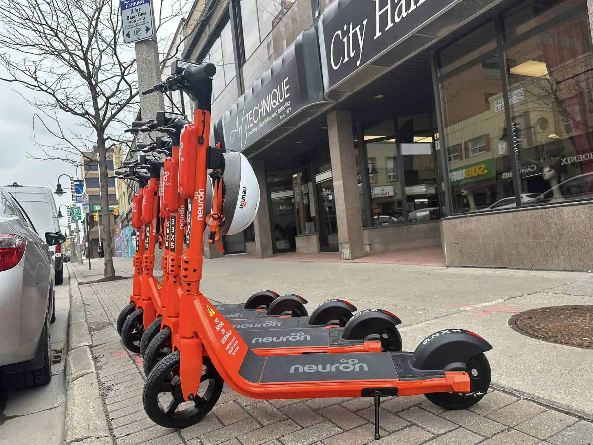 Neuron mobility scooter pilot program, Oshawa