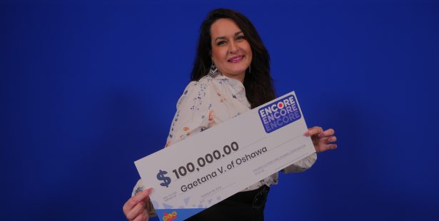 Gaetana Vella of Oshawa won $100,000 in LOTTO MAX