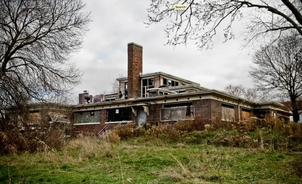 Cafeteria Building at Camp 30 in Bowmanville