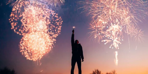 Diwali fireworks