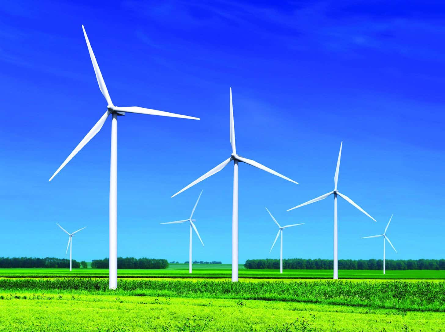 wind turbines