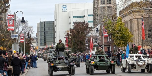 Oshawa Remembrance Day parade