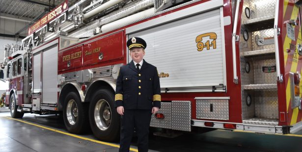 Whitby junior fire chief