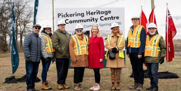 Pickering Heritage & Community Centre groundbreaking