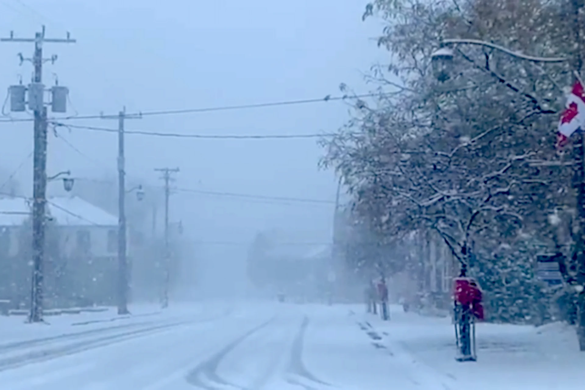 Snow squalls