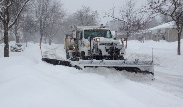 driveway snow clearing gta, windrows