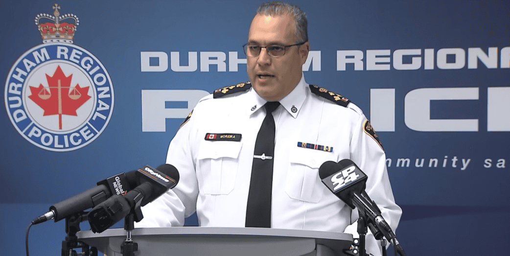 Durham Police Chief Peter Moreira