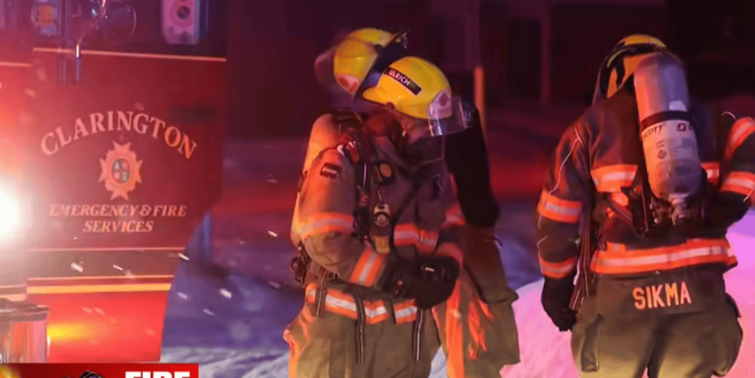 Courtice house fire claims one life. Oshawa man charged with manslaughter. YouTube photo