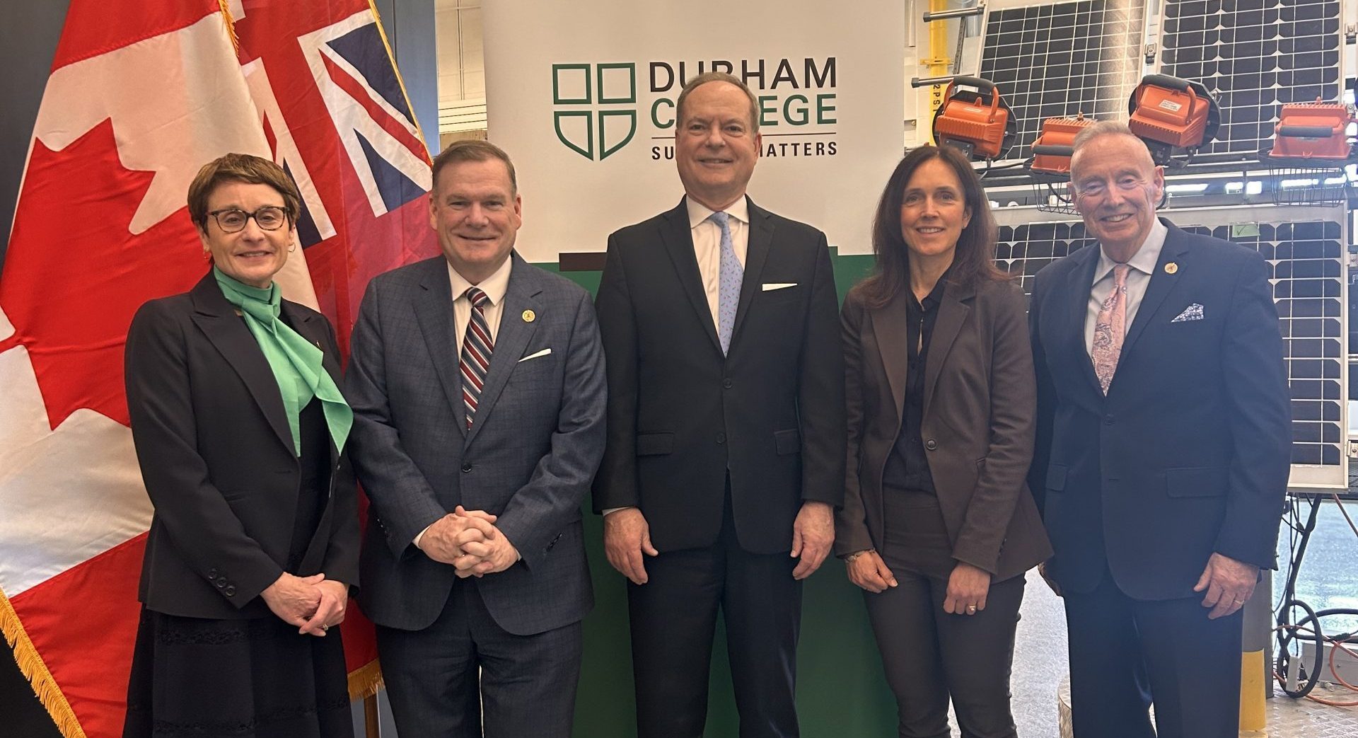Skilled trades announcement at Durham College