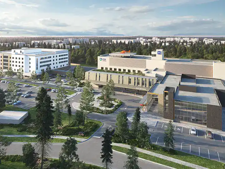 Oak Valley-Uxbridge hospital redevelopment project