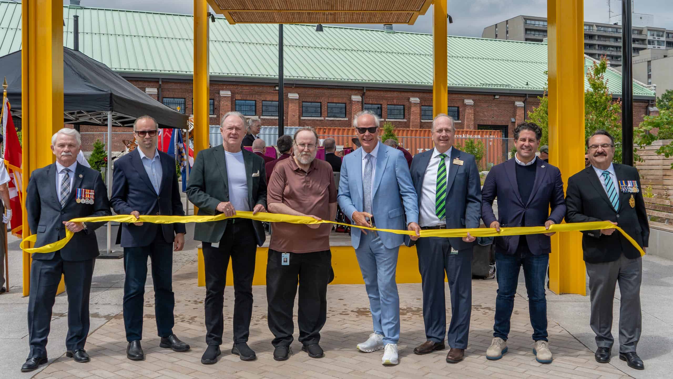 Veterans Square grand opening in Oshawa