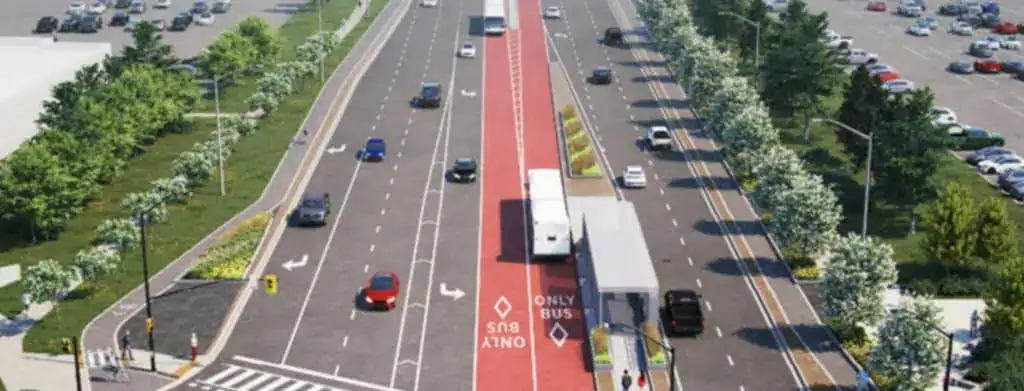 BRT construction moving ahead in Ajax