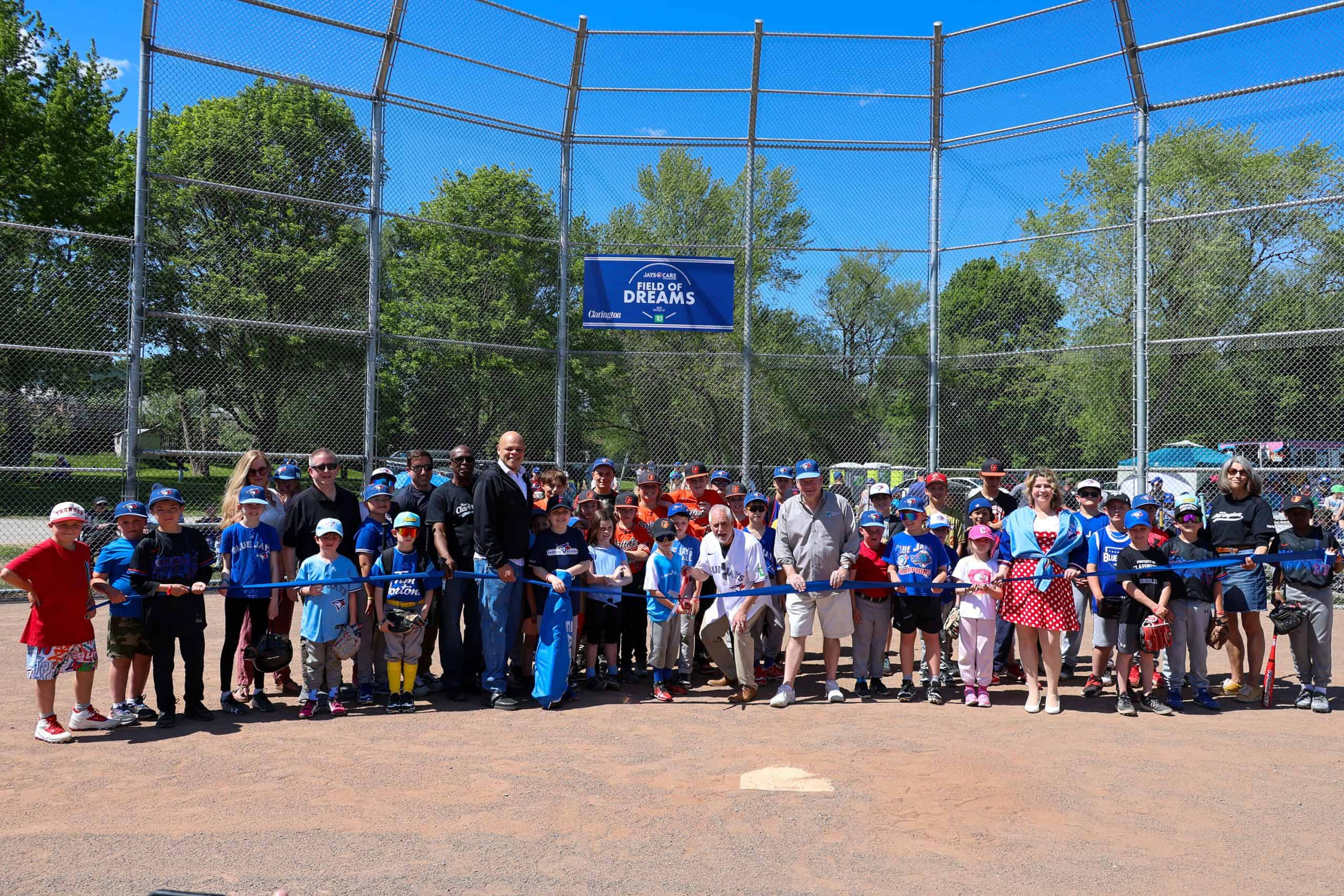 Field of Dreams park and baseball diamond re-opens in Bowmanville