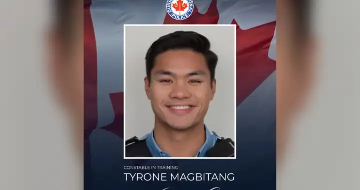 Durham Police Constable-in-training Tyrone Magbitang